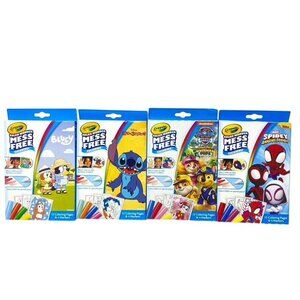 Crayola Color Wonder Mini Box Set Mess Free Coloring Book & Markers Activity